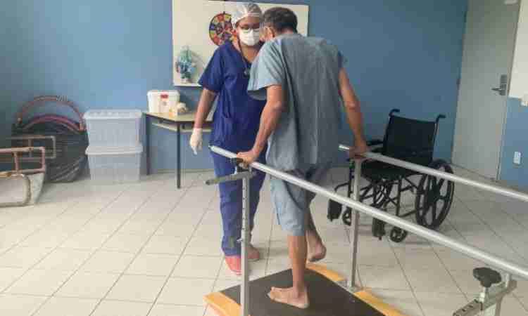 Atividades físicas contribuem para a reabilitação de pacientes internados na CCC