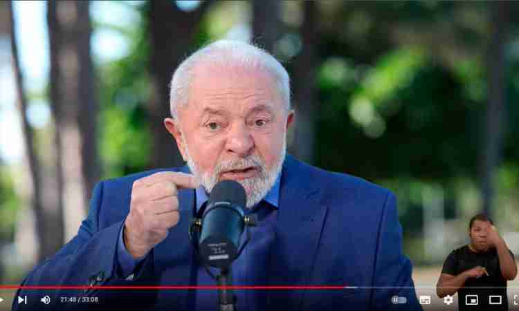 Baixa audiência marca segunda transmissão ao vivo do programa &quot;Conversa com o Presidente&quot; de Lula