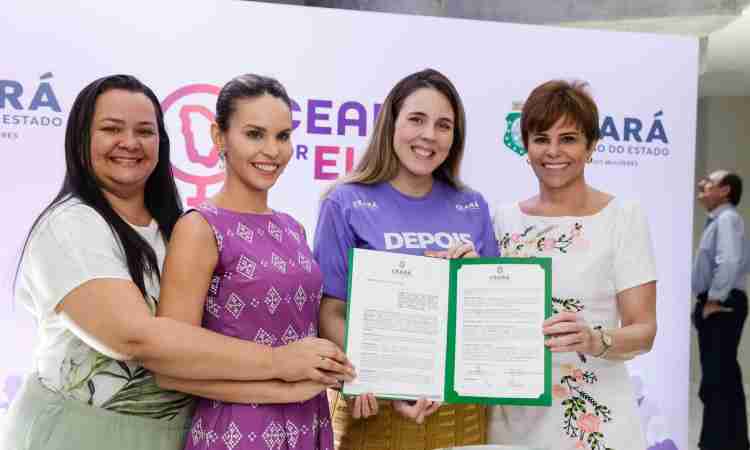 Prefeita Patrícia e deputada Gabriella assinam adesão de Tauá ao programa Ceará por Elas